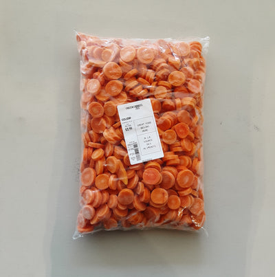 Frozen Sliced Carrots, 2 kg
