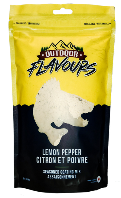OUTDOOR FLAVOURS LEMON PEPPER FISH BATTER, 315 g