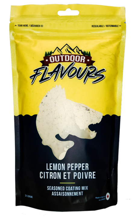 OUTDOOR FLAVOURS LEMON PEPPER FISH BATTER, 315 g