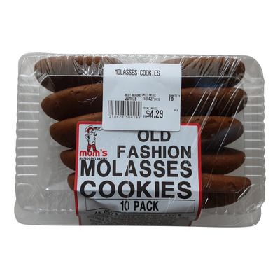 Mom's Bakery Old Fashion Molasses Cookies, 375 g