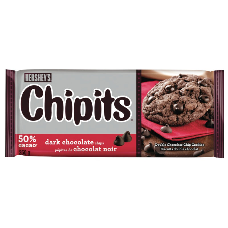 Hershey's Chipits Dark Chocolate Chips, 250 g