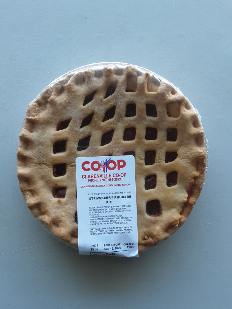 Strawberry Rhubarb Pie, 450 g