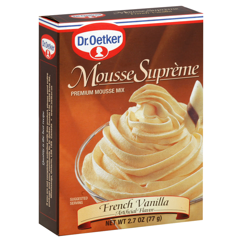 Dr. Oetker Premium French Vanilla Mousse Mix, 77 g