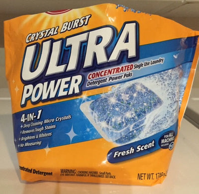 Ultra Power Laundry Detergent, 1 ct
