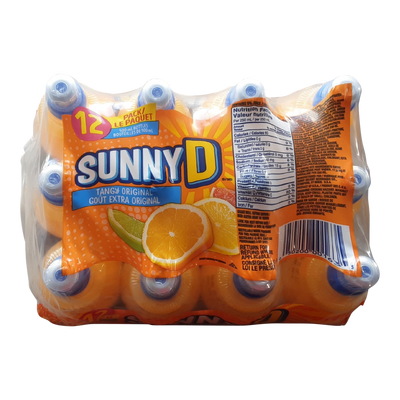 Sunny D Tangy Original, 12 x 500 mL