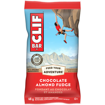 Clif Bar Chocolate Almond Fudge Energy Bar, 68 g