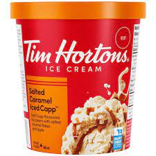 TIM HORTONS SALTED CARAMEL ICE CAPP, 500mL