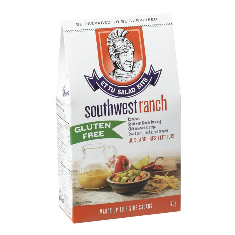 Et Tu Salad Kits Gluten Free Southwest Ranch, 120 g