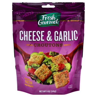 Fresh Gourmet Cheese & Garlic Croutons, 142 g