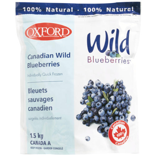 Oxford Frozen Wild Blueberries, 1.5 kg