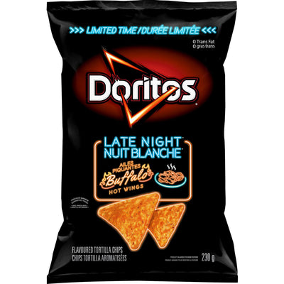 Doritos Late Night Buffalo Hot, 230 g
