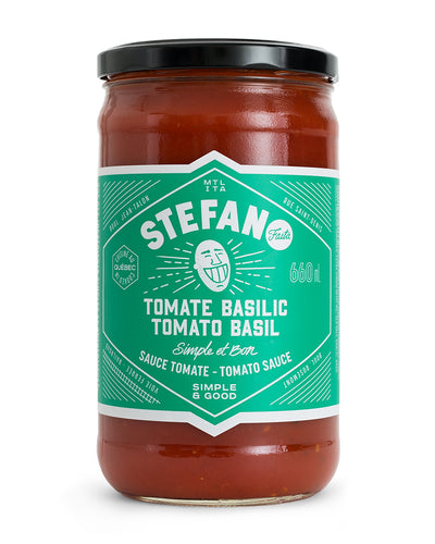 Stefano Tomato & Basil Tomato Sauce, 648 mL