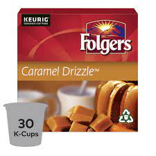 FOLGERS K CUP CARAMEL DRIZZLE