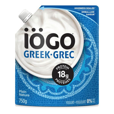 Iogo Plain Greek Yogurt, 750 g