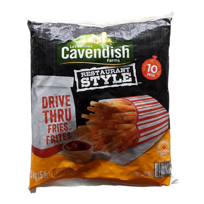 Cavendish Farms Drive Thru Style French Fries, 5 lb