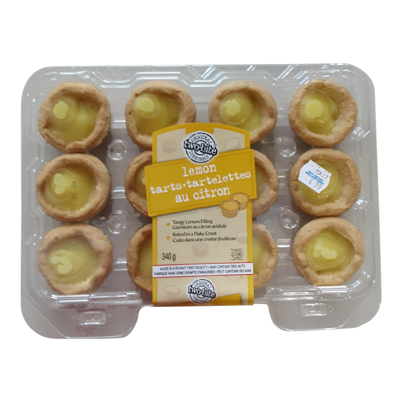 Two-Bite Lemon Tarts, 340 g
