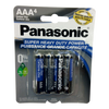 Panasonic AAA Batteries, 4 PK