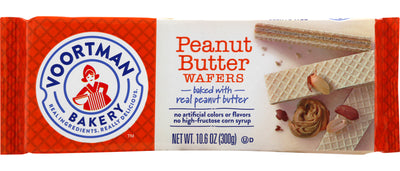 Voortman Peanut Butter Wafers, 301 g