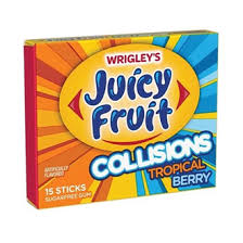 JUICY FRUIT COLLISIONS TROPICAL BERRY