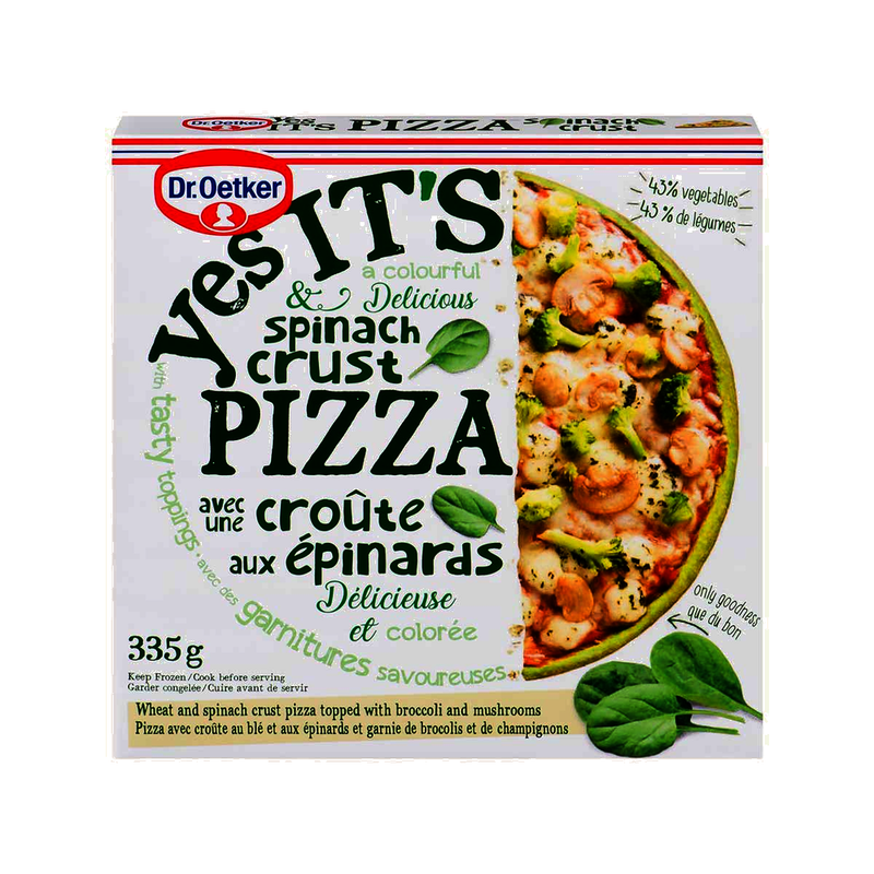 Dr Oetker, Spinach Crust Pizza, 335 g