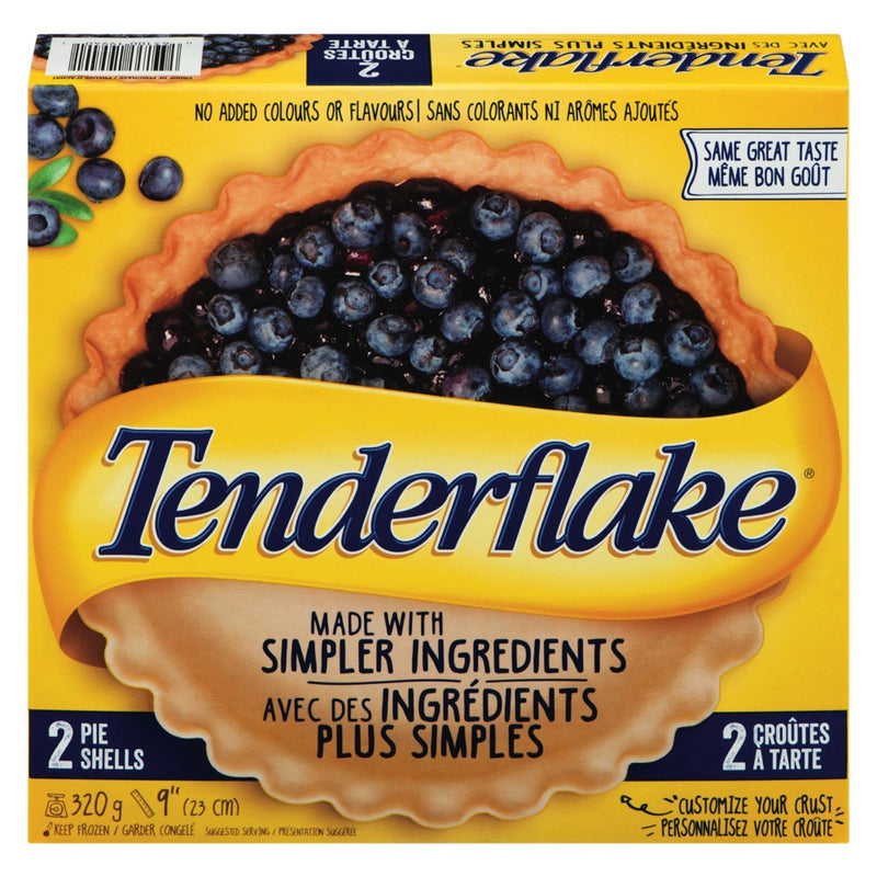 Tenderflake 9 Inch Pie Shells, 320 g