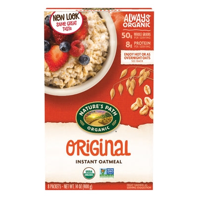 Nature's Path Hot Oatmeal Original, 8 ct, 397 g