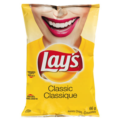 Lay's Classic Potato Chips, 66 g