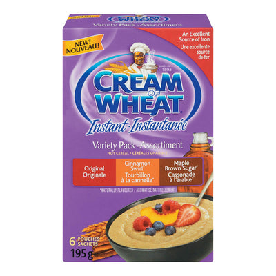 Cream Of Wheat Instant Variety Pack, 6 ct, 195 g