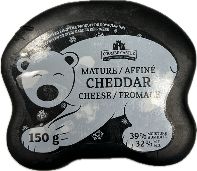 Coombe Castle Mature Cheddar Cheese, 150 g