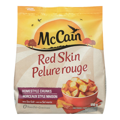 McCain Red Skin Homestyle Chunks With Sea Salt, 650 g