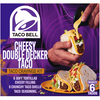 Taco Bell Cheesy Double Decker Taco Cravings Kit, 6 ct