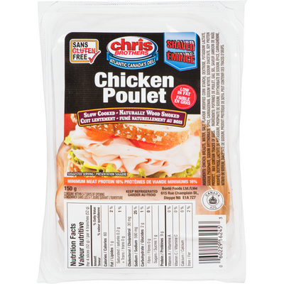 Chris Brothers Shaved Roasted Chicken, 150g