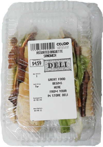 Assorted Baguette Sandwich