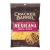 Cracker Barrel 3 Cheese Mexicana Shredded Cheese, 320 g