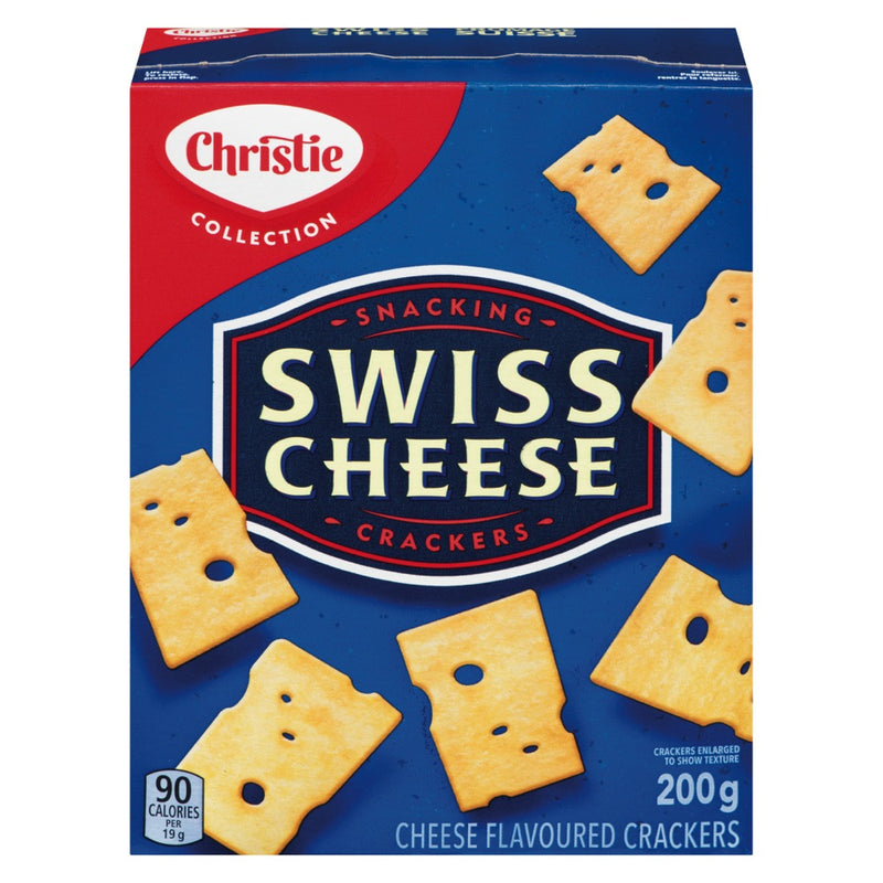 Christie Collection Swiss Cheese Crackers, 200 g