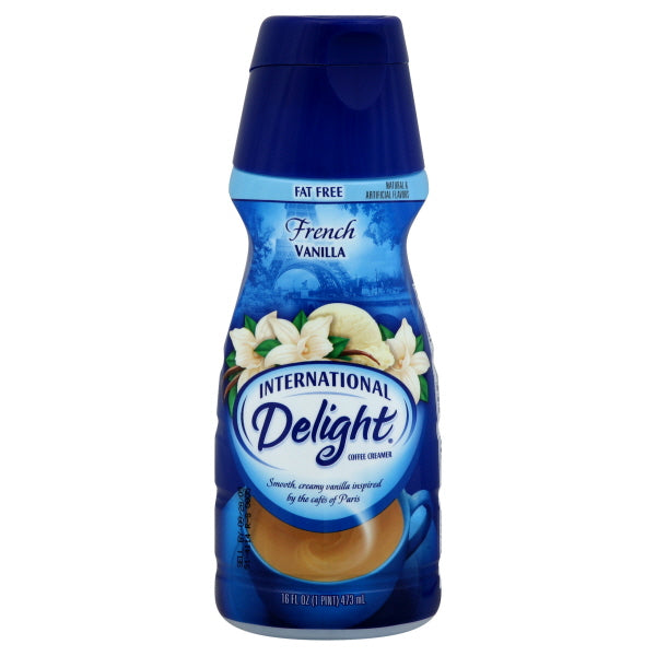 International Delights Fat Free French Vanilla Coffee Cream, 473mL