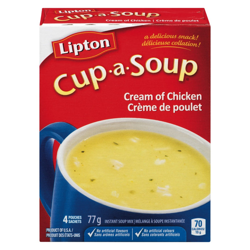 Lipton Cream Of Chicken, 4 pack, 77 g