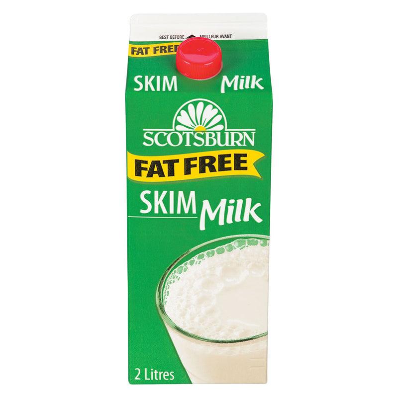 Scotsburn Fat Free Skim Milk, 2L