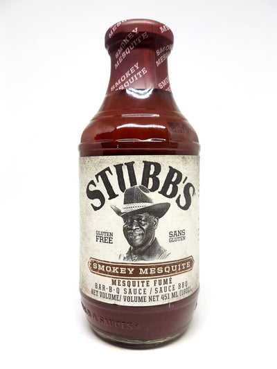 STUBB'S SMOKEY MESQUITE BBQ SAUCE, 450 mL