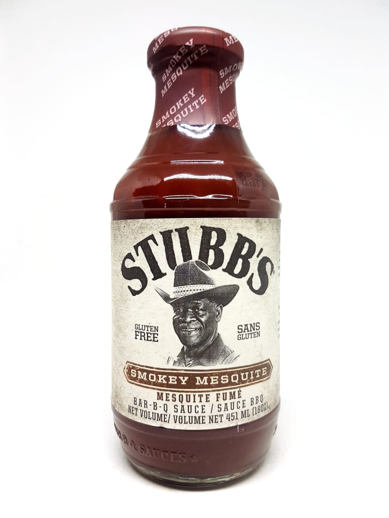 STUBB'S SMOKEY MESQUITE BBQ SAUCE, 450 mL