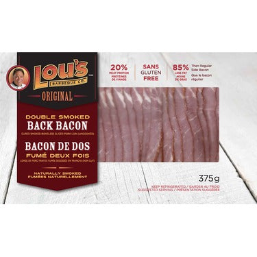 LOU'S APPLE SMOKED BACK BACON
