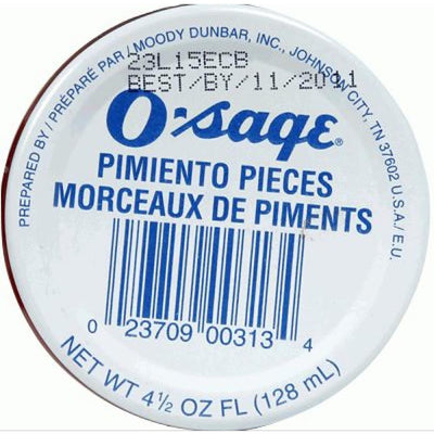 O Saqe Pimiento Pieces, 128 mL