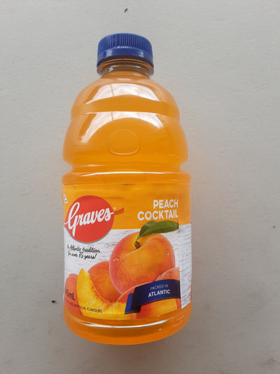 Graves Peach Cocktail, 945 mL