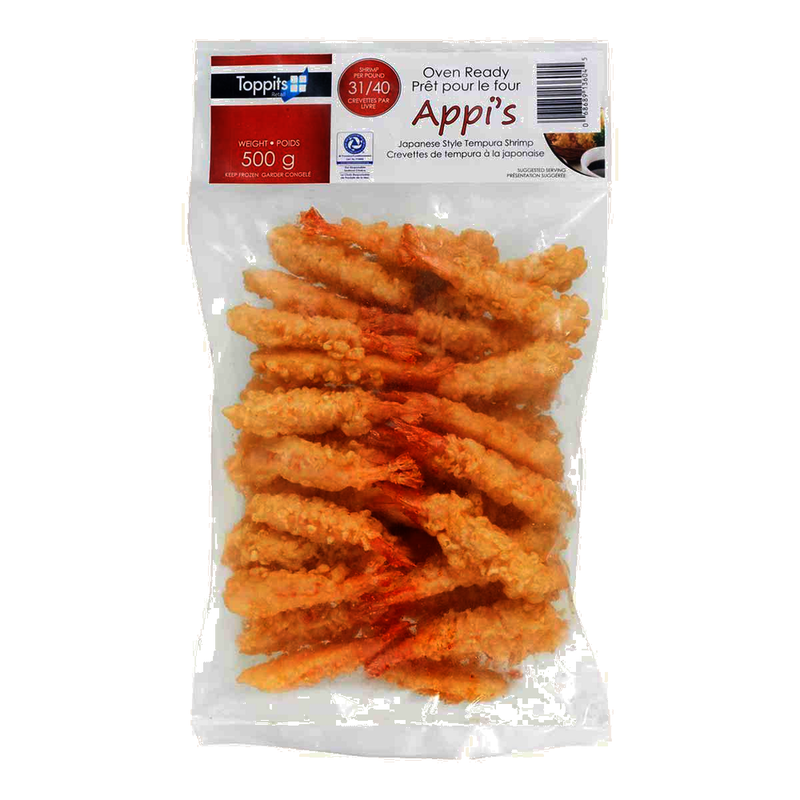 Toppits Appi's Tempura Shrimp, 500 g