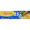 Club Supreme Medium Zipper Freezer Bags, 25 ct