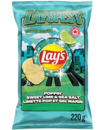 LAY'S POPPIN' SWEET LIME&SEA S