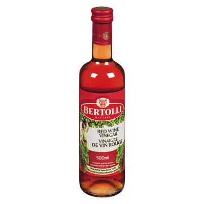 Bertolli Red Wine Vinegar, 500 mL