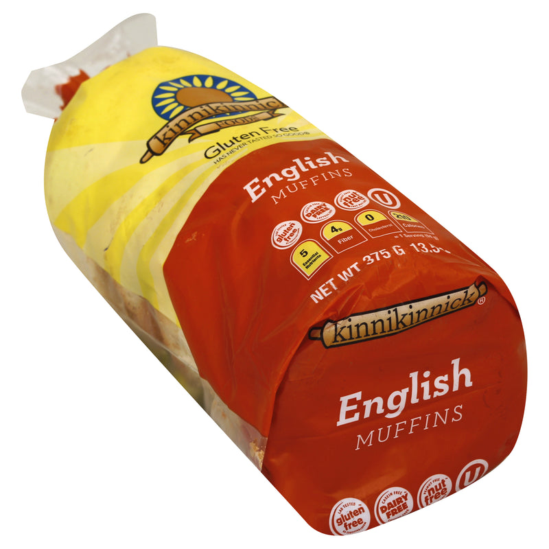 Kinnikinnick Gluten Free English Muffins, 375 g