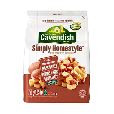 Cavendish Farm Rustic Red Diced Potatoes, 750g