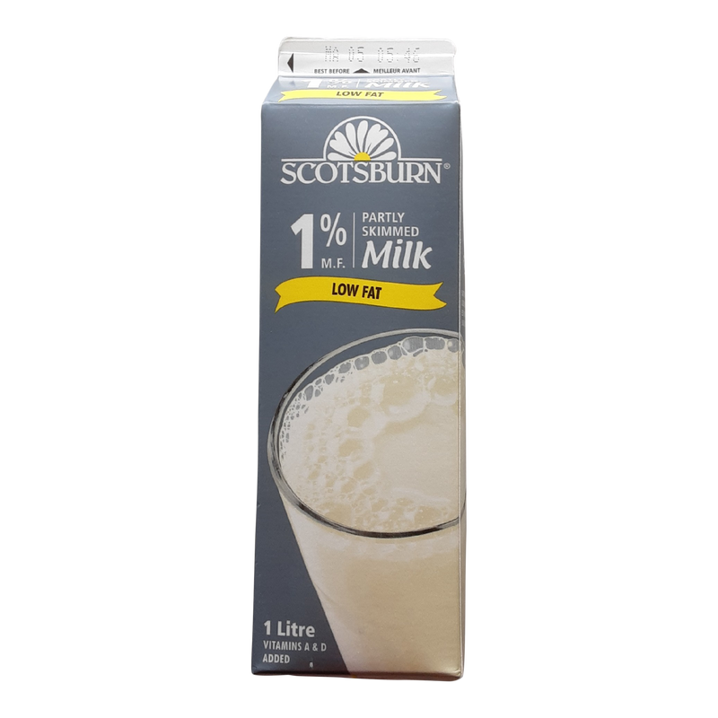 Scotsburn 1% Milk, 1L